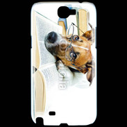 Coque Samsung Galaxy Note 2 Chien littéraire