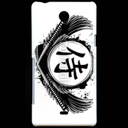 Coque Sony Xperia T Tatouage Samouraï