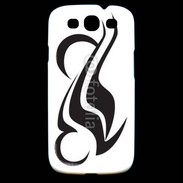 Coque Samsung Galaxy S3 Tatouage d'un symbole de moto