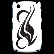 Coque Black Berry 8520 Tatouage d'un symbole de moto
