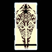 Coque Sony Xperia U Tatouage Maori 6