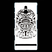 Coque Sony Xperia U Tatouage polynésien 1