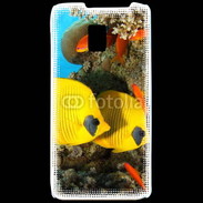 Coque LG P990 Poissons exotiques jaune 5