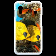 Coque Samsung ACE S5830 Poissons exotiques jaune 5