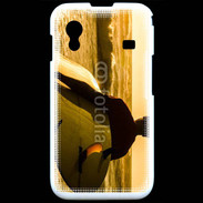 Coque Samsung ACE S5830 Surfer à la tombée de la nuit