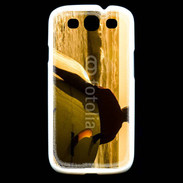 Coque Samsung Galaxy S3 Surfer à la tombée de la nuit