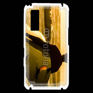 Coque Samsung Player One Surfer à la tombée de la nuit