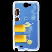 Coque Samsung Galaxy Note 2 Jus d'orange sur la plage