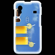 Coque Samsung ACE S5830 Jus d'orange sur la plage