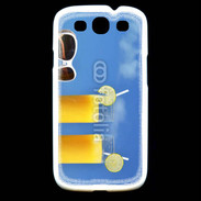 Coque Samsung Galaxy S3 Jus d'orange sur la plage