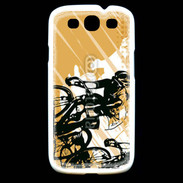 Coque Samsung Galaxy S3 Illustration de cycliste 5