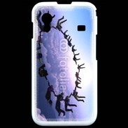 Coque Samsung ACE S5830 Formation en cercle de parachutistes