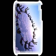 Coque iPhone 3G / 3GS Formation en cercle de parachutistes