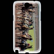 Coque Samsung Galaxy Note 2 Arrivée de course de trot en sulky