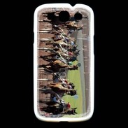 Coque Samsung Galaxy S3 Arrivée de course de trot en sulky