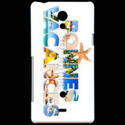 Coque Sony Xperia T Bonnes vacances