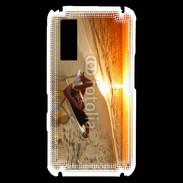 Coque Samsung Player One Couché de soleil agréable sur la plage