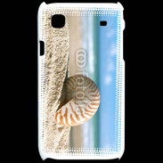 Coque Samsung Galaxy S Coquillage sur la plage 5