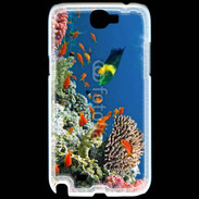 Coque Samsung Galaxy Note 2 Poissons tropicaux et coraux 5