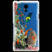 Coque Sony Xperia T Poissons tropicaux et coraux 5
