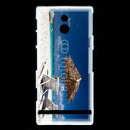 Coque Sony Xperia U Vue sur la plage