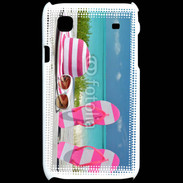 Coque Samsung Galaxy S La vie en rose à la plage
