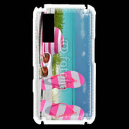 Coque Samsung Player One La vie en rose à la plage