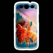 Coque Samsung Galaxy S3 Méduse géante et poissons
