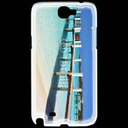 Coque Samsung Galaxy Note 2 Ponton de mer des bahamas