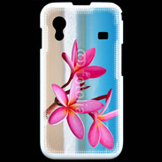 Coque Samsung ACE S5830 Fleurs à la plage