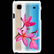 Coque Samsung Galaxy S Fleurs à la plage