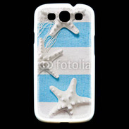 Coque Samsung Galaxy S3 La mer en bleu et blanc