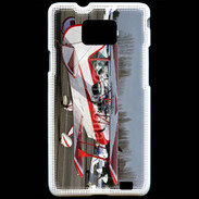 Coque Samsung Galaxy S2 Biplan rouge et blanc 10