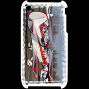 Coque iPhone 3G / 3GS Biplan rouge et blanc 10