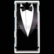 Coque SONY Xperia U Illustration smoking noir