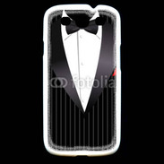 Coque Samsung Galaxy S3 Illustration smoking noir rayé