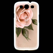 Coque Samsung Galaxy S3 Rose rétro 