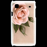 Coque Samsung Galaxy S Rose rétro 