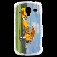 Coque Samsung Galaxy Ace 2 Avio Biplan jaune