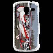 Coque Samsung Galaxy Ace 2 Biplan rouge et blanc 10