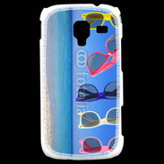 Coque Samsung Galaxy Ace 2 Lunettes sur la plage