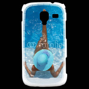 Coque Samsung Galaxy Ace 2 Femme à la piscine