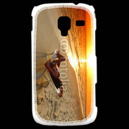 Coque Samsung Galaxy Ace 2 Couché de soleil agréable sur la plage