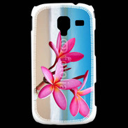 Coque Samsung Galaxy Ace 2 Fleurs à la plage