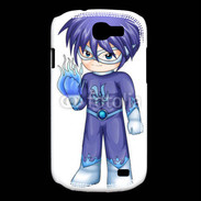 Coque Samsung Galaxy Express Chibi style illustration of a superhero