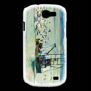 Coque Samsung Galaxy Express Peinture bateau de pêche