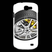 Coque Samsung Galaxy Express Pneu complet étrier jaune