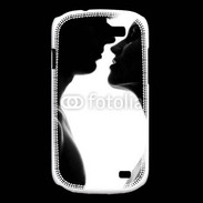 Coque Samsung Galaxy Express Couple d'amoureux en noir et blanc