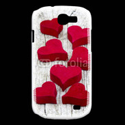 Coque Samsung Galaxy Express Coeur en bois