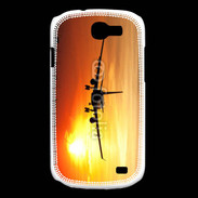 Coque Samsung Galaxy Express Avion de ligne et couché de soleil